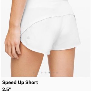 Lululemon speed up short 2.5”